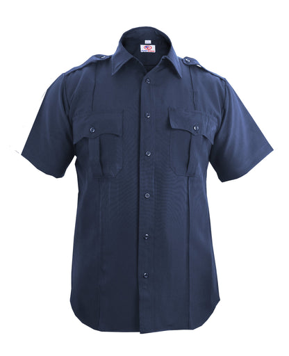 FIRST CLASS 100% POLYESTER SHORT SLEEVE ZIPPERED UNIFORM SHIRTS