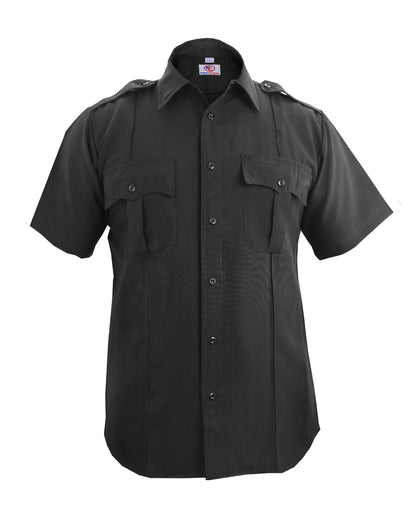 FIRST CLASS 100% POLYESTER SHORT SLEEVE ZIPPERED UNIFORM SHIRTS